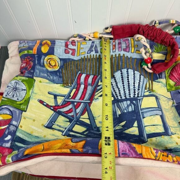 Paul Brent BAG Fantasea Large Tropical Bright Fantasy Tote Shoulder Fun Gift GV - Picture 5 of 10